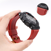 Ремінець для Casio G-Shock GA-100/110 Red GD. Зображення №5 Ремінець для Casio G-Shock GA-100/110 Red GD. Зображення №5