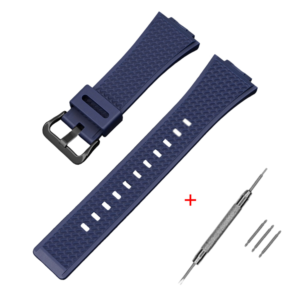 Ремінець для Casio G-Shock GA-100/110 Dark Blue BK Ремінець для Casio G-Shock GA-100/110 Dark Blue BK