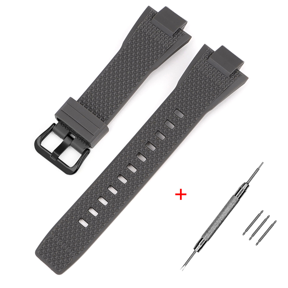 Ремінець для Casio G-Shock GST-B400 Gray BK Ремінець для Casio G-Shock GST-B400 Gray BK