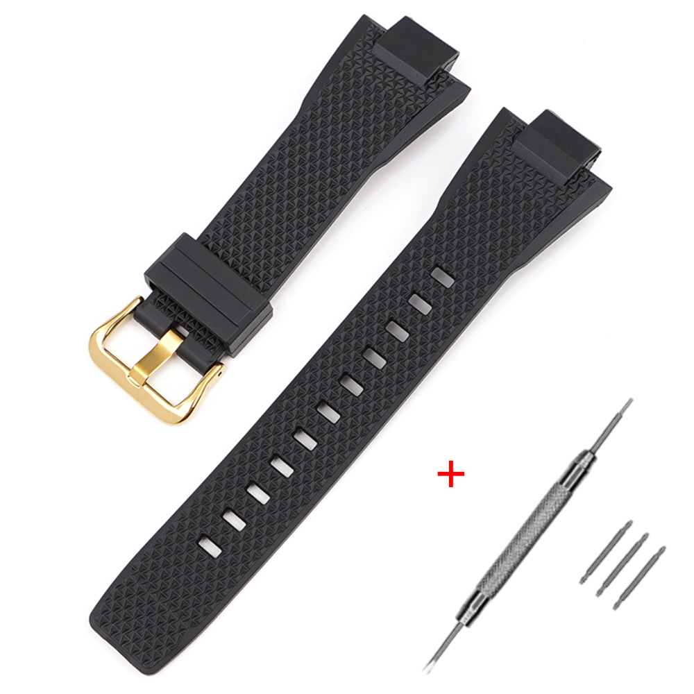 Ремінець для Casio G-Shock GST-B400 Black GD Ремінець для Casio G-Shock GST-B400 Black GD