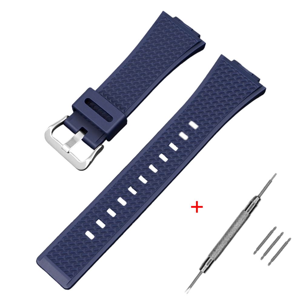 Ремінець для Casio G-Shock GA-100/110 Dark Blue SI Ремінець для Casio G-Shock GA-100/110 Dark Blue SI