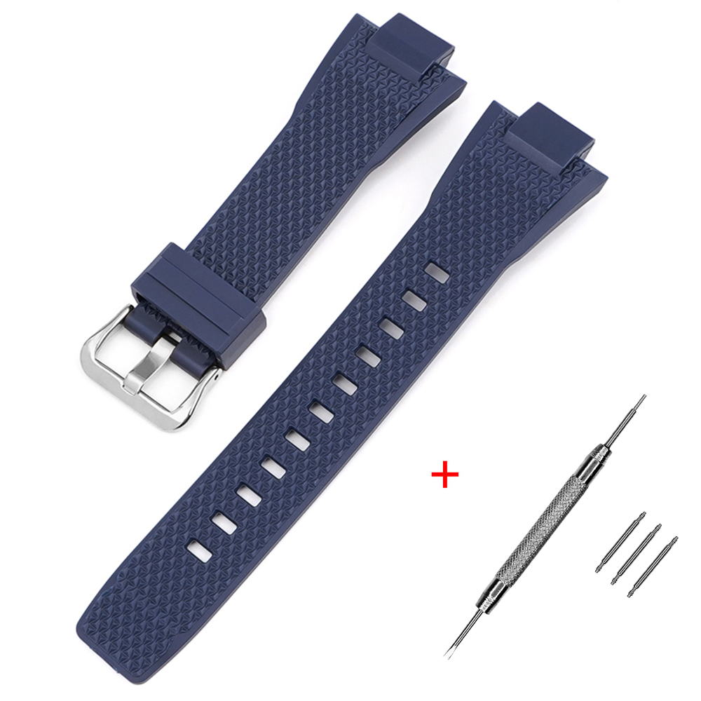 Ремінець для Casio G-Shock GST-B400 Dark Blue SI Ремінець для Casio G-Shock GST-B400 Dark Blue SI
