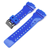 Ремінець для Casio G-Shock GA-100/110/120 Blue-Glossy BK. Зображення №2 Ремінець для Casio G-Shock GA-100/110/120 Blue-Glossy BK. Зображення №2