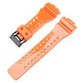 Ремінець для Casio G-Shock GA-100/110/120 Orange-Glossy BK. Зображення №2 Ремінець для Casio G-Shock GA-100/110/120 Orange-Glossy BK. Зображення №2