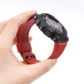 Ремінець для Casio G-Shock GA-100/110 Red SI. Зображення №3 Ремінець для Casio G-Shock GA-100/110 Red SI. Зображення №3