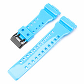 Ремінець для Casio G-Shock GA-100/110/120 Light Blue-Glossy BK. Зображення №2 Ремінець для Casio G-Shock GA-100/110/120 Light Blue-Glossy BK. Зображення №2