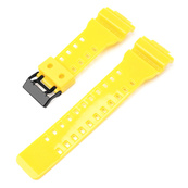 Ремінець для Casio G-Shock GA-100/110/120 Yellow-Glossy BK. Зображення №2 Ремінець для Casio G-Shock GA-100/110/120 Yellow-Glossy BK. Зображення №2