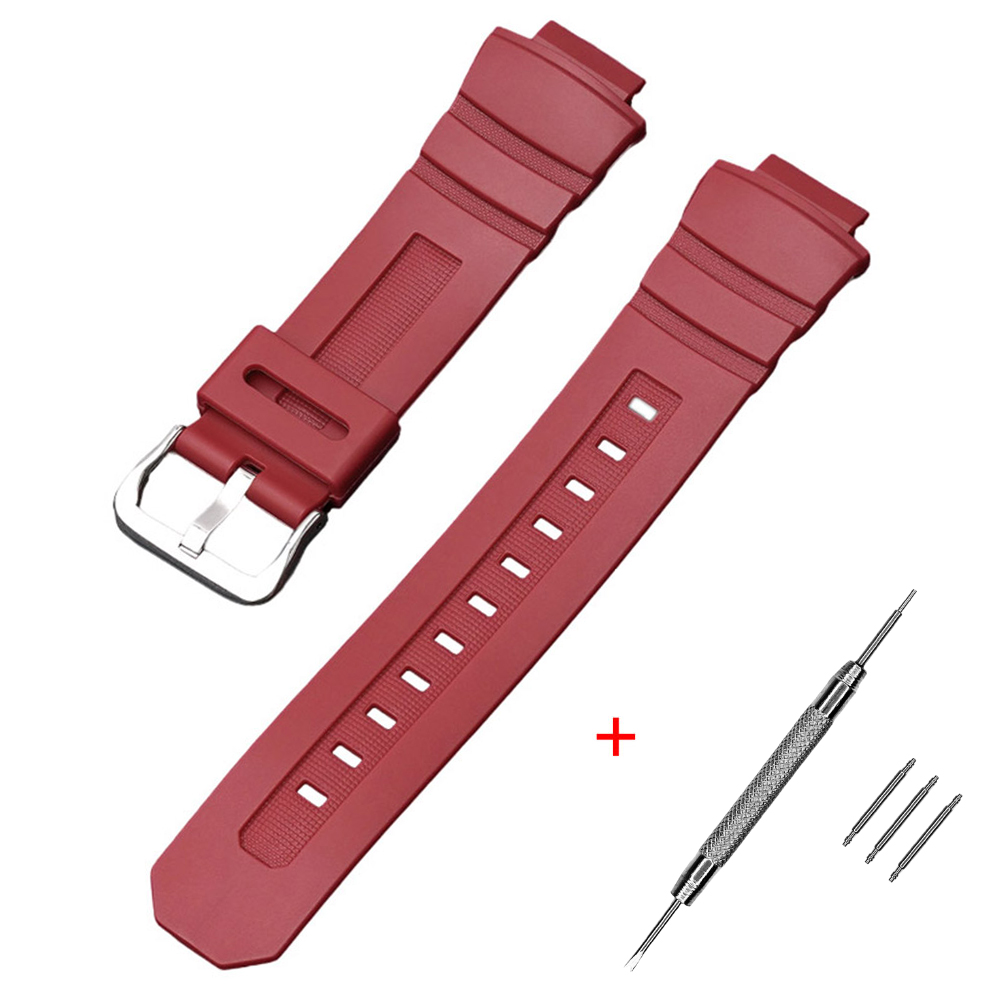 Ремінець для Casio G-Shock G-7700 Red SI Ремінець для Casio G-Shock G-7700 Red SI