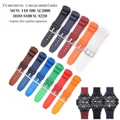 Ремінець для Casio AE-2100 Blue BK. Зображення №4 Ремінець для Casio AE-2100 Blue BK. Зображення №4