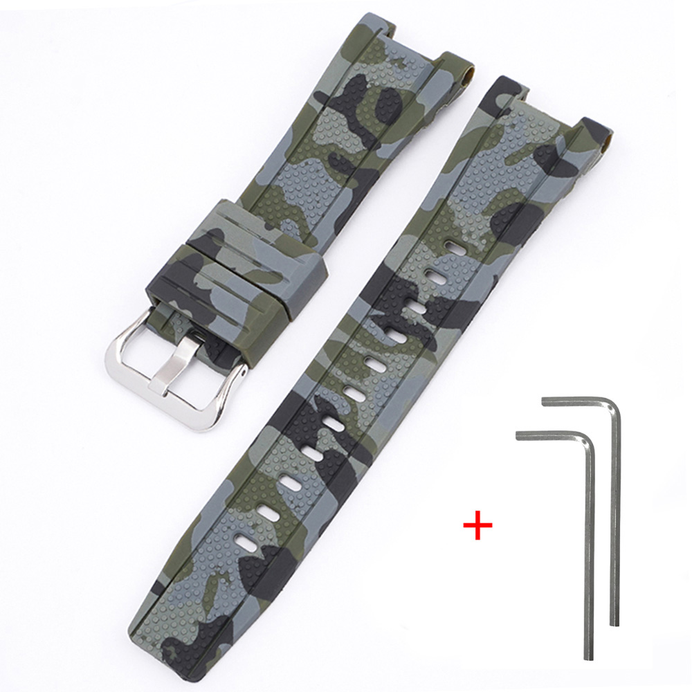 Ремінець для Casio G-Shock GST-W300 Camo Green SI Ремінець для Casio G-Shock GST-W300 Camo Green SI