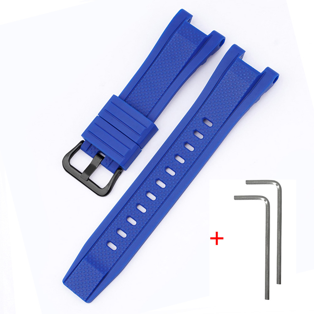 Ремінець для Casio G-Shock GST-W300 Blue BK Ремінець для Casio G-Shock GST-W300 Blue BK