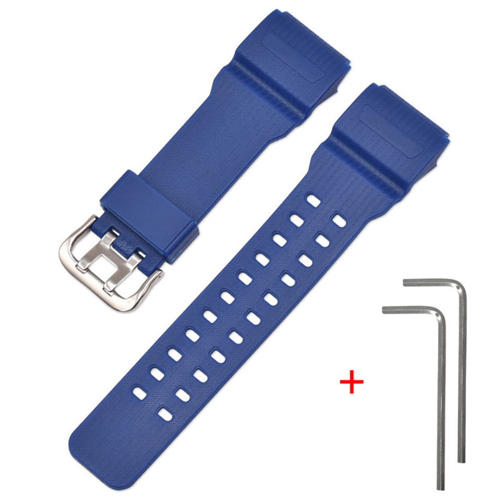 Ремінець для Casio G-Shock GG-1000/GWG-100/GSG-100 Dark Blue SI Ремінець для Casio G-Shock GG-1000/GWG-100/GSG-100 Dark Blue SI