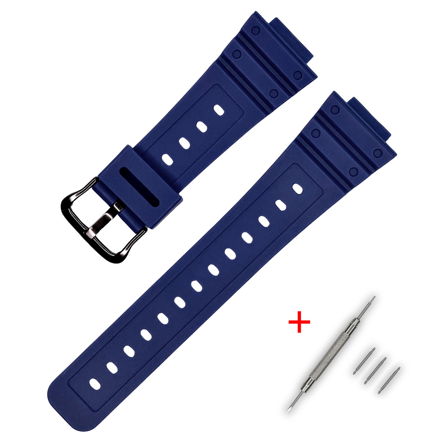 Ремінець для Casio G-Shock DW-5600 B Dark Blue BK Ремінець для Casio G-Shock DW-5600 B Dark Blue BK