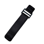 Ремінець для годинника Nylon Pro Black 20 мм. Зображення №2