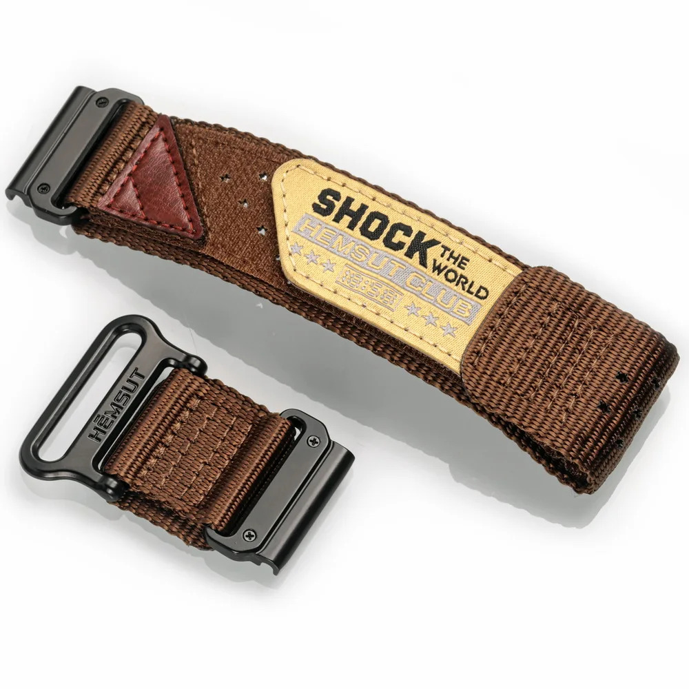 Ремінець для годинника Hemsut HGA142 Shock the world Garmin Brown 22 mm Ремінець для годинника Hemsut HGA142 Shock the world Garmin Brown 22 mm