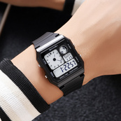 Skmei 2347BKWT Black-White. Изображение №4 Skmei 2347BKWT Black-White. Изображение №4