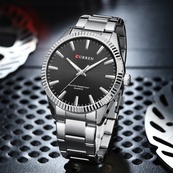 Curren 8425 Silver-Black. Зображення №2 Curren 8425 Silver-Black. Зображення №2