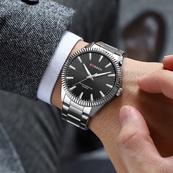 Curren 8425 Silver-Black. Зображення №3 Curren 8425 Silver-Black. Зображення №3