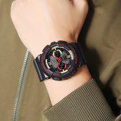 Skmei 2118BKRD Black-Red. Изображение №4 Skmei 2118BKRD Black-Red. Изображение №4
