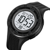 Skmei 2155BKWT Black-White. Зображення №3 Skmei 2155BKWT Black-White. Зображення №3