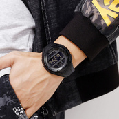 Skmei 1656 All Black. Зображення №2
