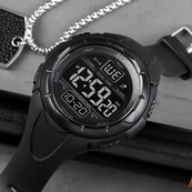 Skmei 1656 All Black. Зображення №4