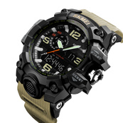 Skmei 1155 Black-Khaki. Зображення №2 Skmei 1155 Black-Khaki. Зображення №2
