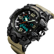 Skmei 1155 Black-Khaki. Зображення №3 Skmei 1155 Black-Khaki. Зображення №3