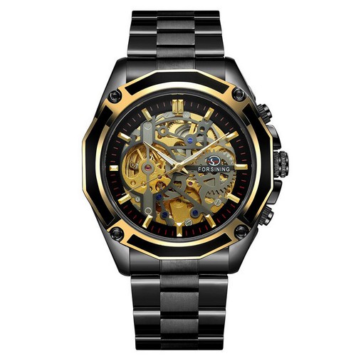Forsining 8130 Black-Gold-Black Forsining 8130 Black-Gold-Black