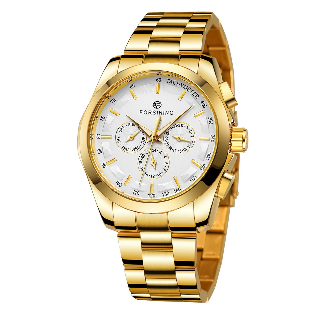 Forsining 6917 Gold-White Forsining 6917 Gold-White