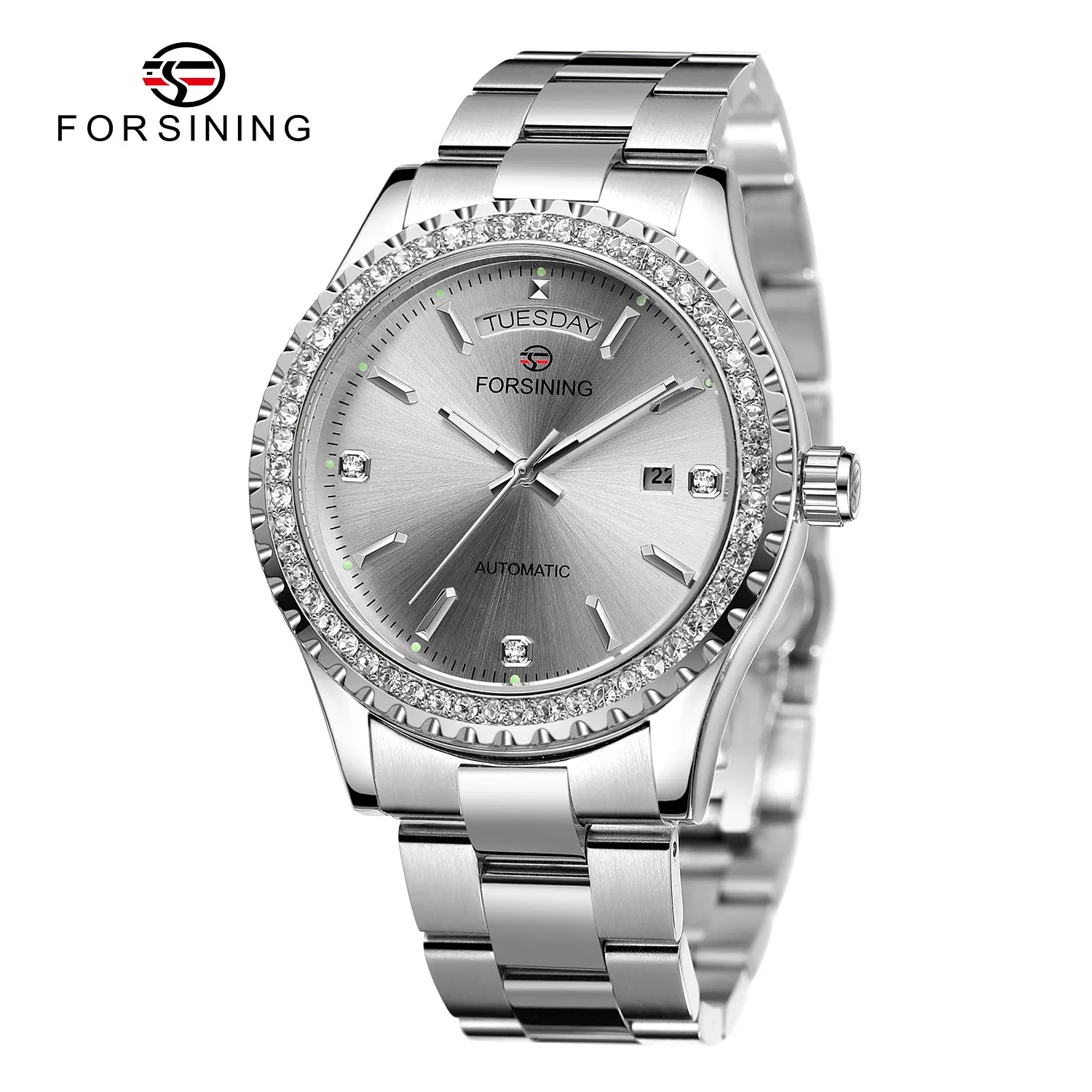 Forsining 6919 Silver-Silver Forsining 6919 Silver-Silver