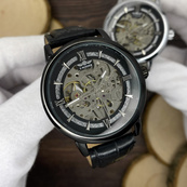 Forsining 8173 All Black-Silver Leather. Зображення №2 Forsining 8173 All Black-Silver Leather. Зображення №2