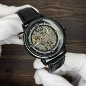 Forsining 8173 All Black-Silver Leather. Зображення №3 Forsining 8173 All Black-Silver Leather. Зображення №3