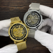 Forsining 8173 All Black-Silver Leather. Зображення №5 Forsining 8173 All Black-Silver Leather. Зображення №5
