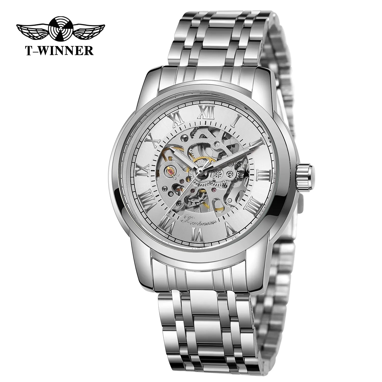 Forsining 8250 Silver-Silver Forsining 8250 Silver-Silver