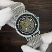 Forsining 8173 All Black-Silver Leather. Зображення №8 Forsining 8173 All Black-Silver Leather. Зображення №8