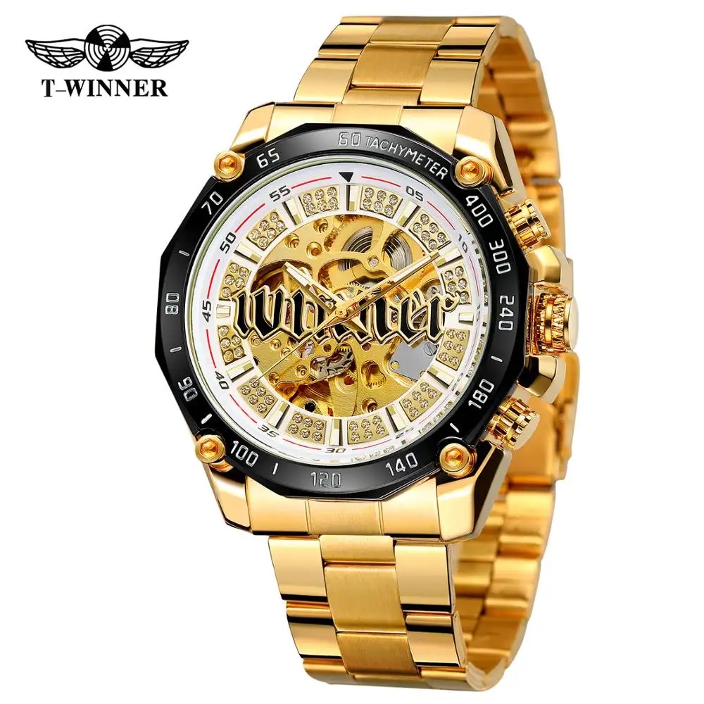 Forsining 8186 Gold-White Steel Forsining 8186 Gold-White Steel