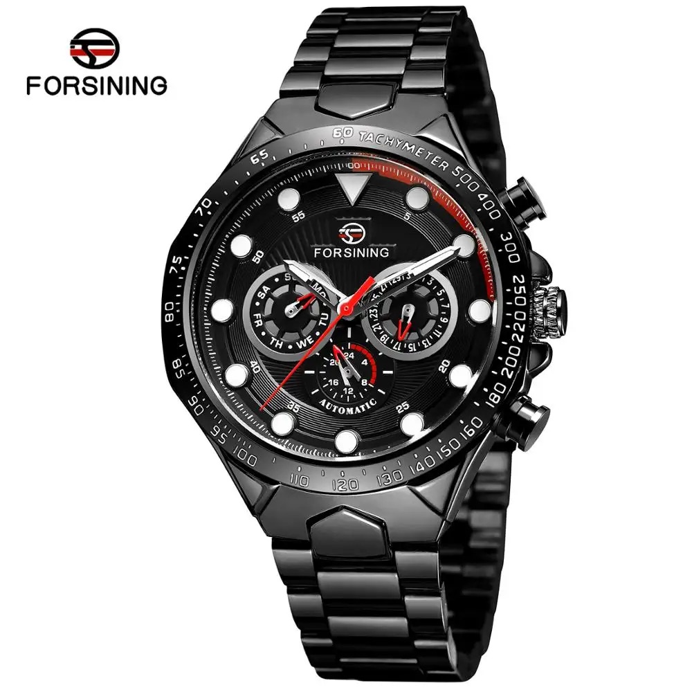 Forsining 6911 All Black Steel Forsining 6911 All Black Steel