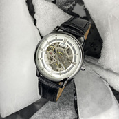 Forsining 8173 Silver-Black Leather. Зображення №3