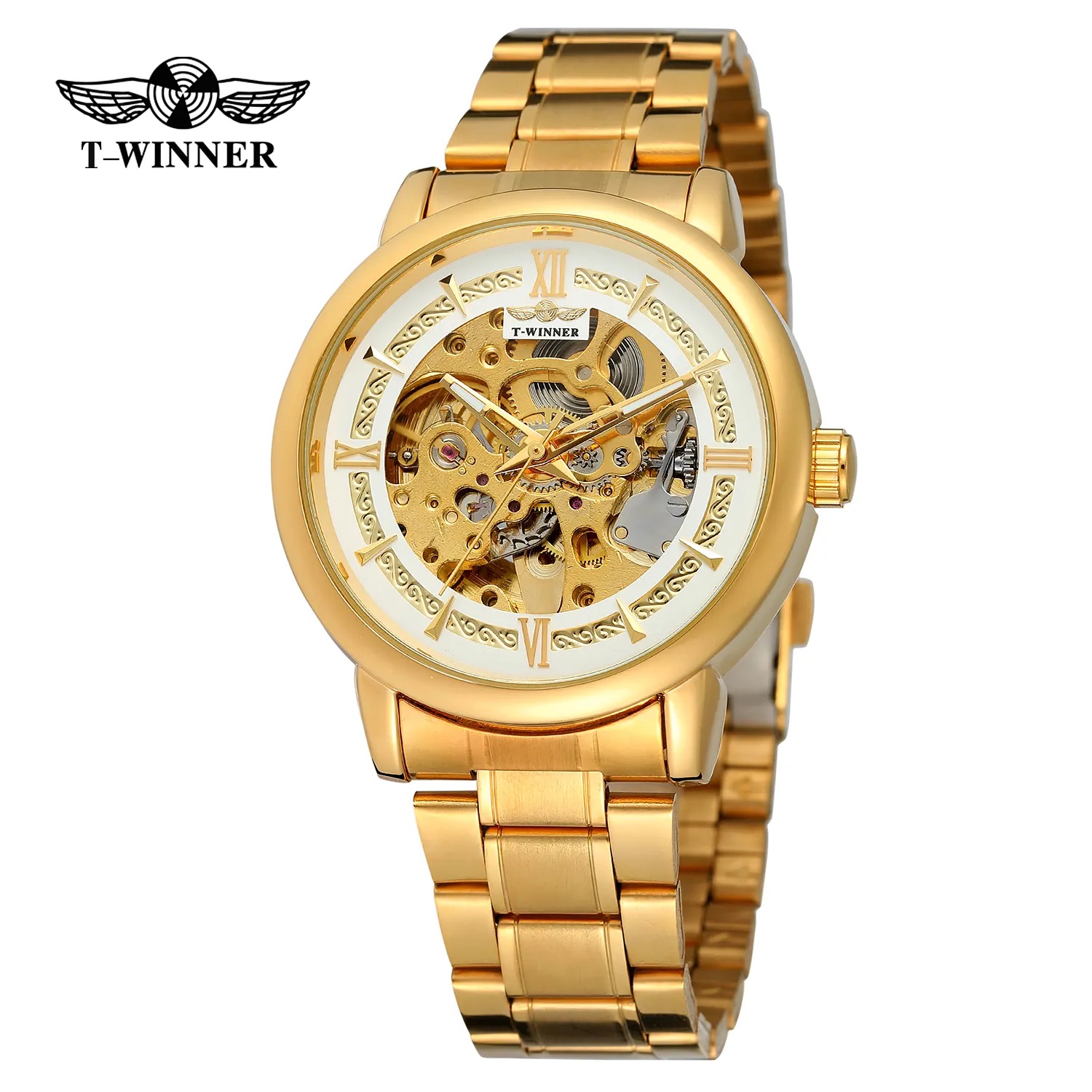 Forsining 8173 Gold-White Steel Forsining 8173 Gold-White Steel
