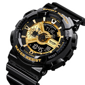 Skmei 1834 Black-Gold. Зображення №2