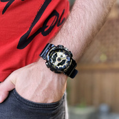 Skmei 1834 Black-Gold. Зображення №3