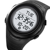 Skmei 2166BKWT Black-White. Зображення №3