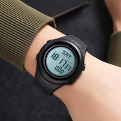 Skmei 2166BKWT Black-White. Зображення №4