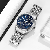 Skmei 9319SIBU Silver-Blue. Зображення №3 Skmei 9319SIBU Silver-Blue. Зображення №3