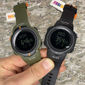 Skmei 1231BK All Black Smart Watch + Compass. Зображення №4 Skmei 1231BK All Black Smart Watch + Compass. Зображення №4