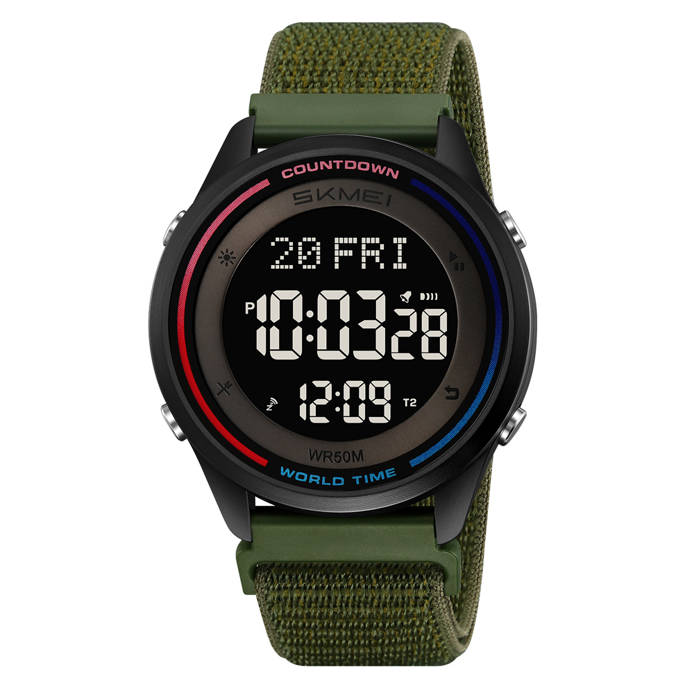 Skmei 2412NAG Army Green Nylon Skmei 2412NAG Army Green Nylon