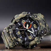 Skmei 1520CMGN Green Camo. SALE. Зображення №4 Skmei 1520CMGN Green Camo. SALE. Зображення №4