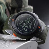 Skmei 1231AG Military Smart Watch + Compass. Изображение №2 Skmei 1231AG Military Smart Watch + Compass. Изображение №2