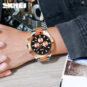 Skmei 9259RGBK Rose Gold-Black. Зображення №3